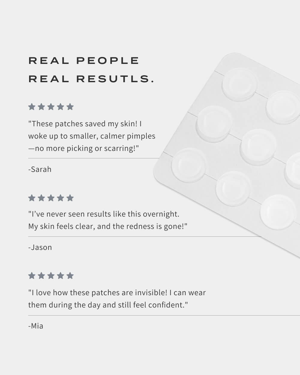 KLÄRENDE PICKELPFLASTER